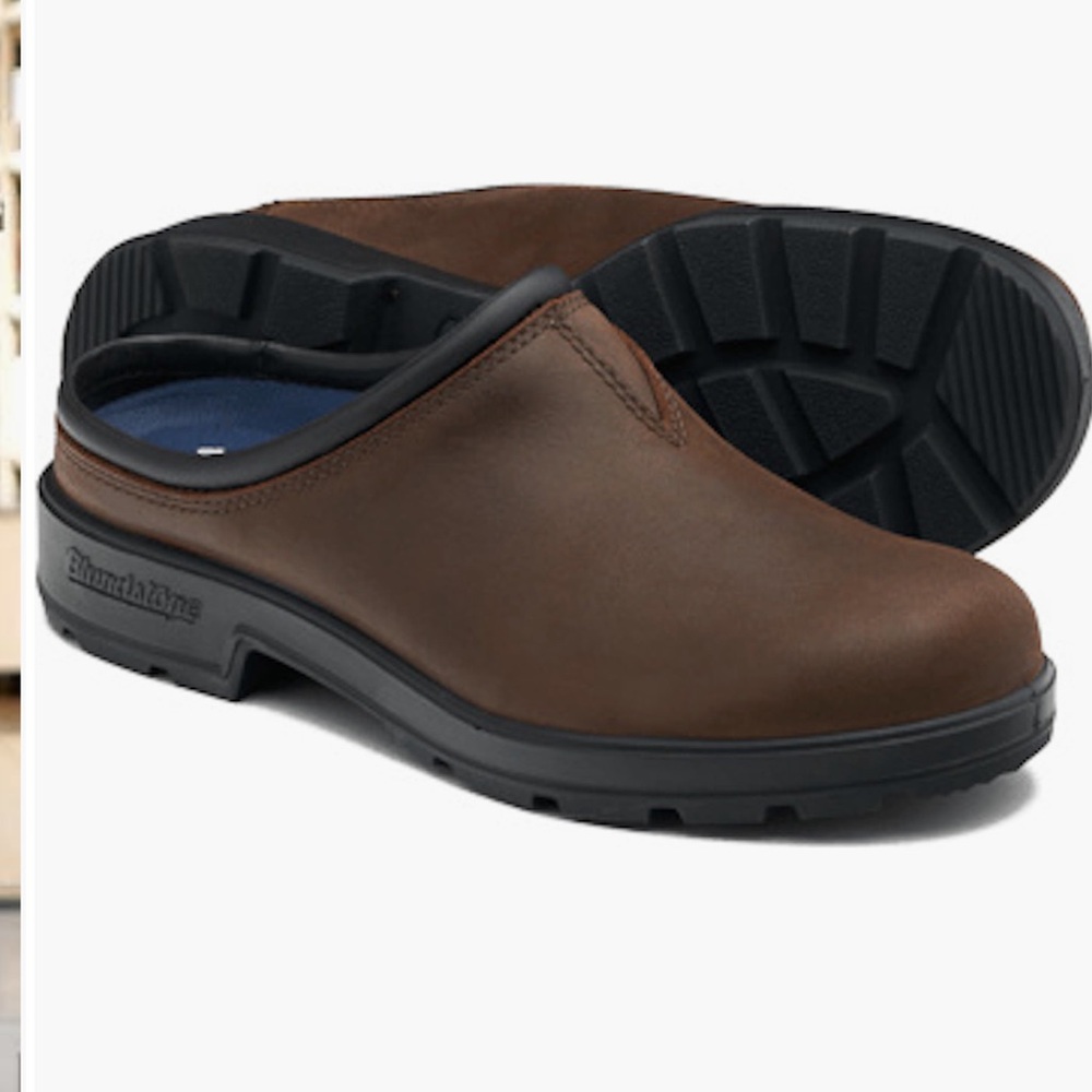 Blundstone Chestnut Leather Clogs